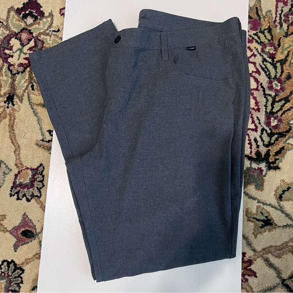 Travis Mathew Men's Gray Pants